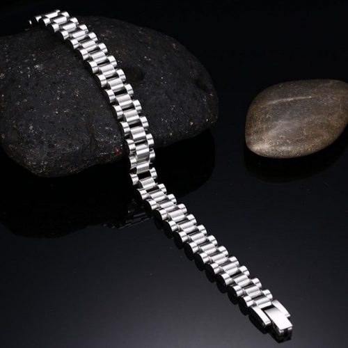Minimal Design Stainless Steel Bracelet - Display 1