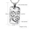 Gear Pendant Necklace - Dimension