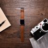 Premium Classic Leather Watch Band - Display 2