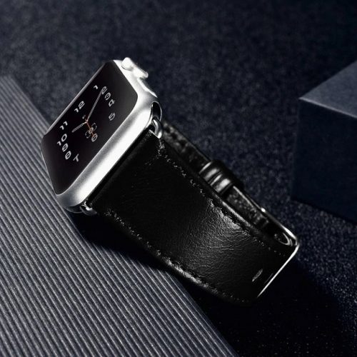 Premium Classic Leather Watch Band - Display 4