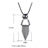 Retro Metal Tassel Long Necklace - Dimension