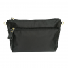 2 Zip Insert Handbag Organiser - Black