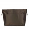 3 External Pocket Insert Handbag Organiser - Brown