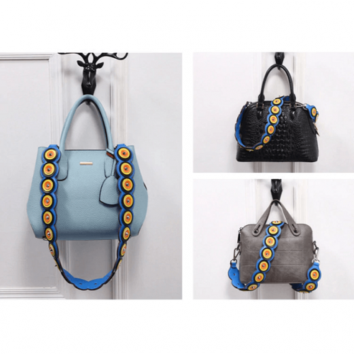 Circle Stud Trendy Handbag Straps - Display 1