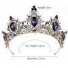 Crown Crystal Bridal Headpieces - Dimension