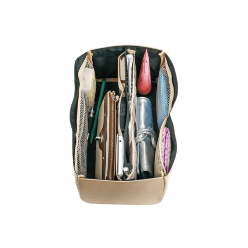 Multi Pocket Insert Handbag Organiser Top View