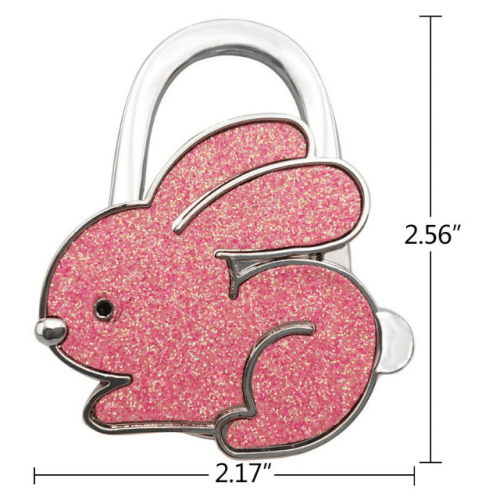 Rabbit Handbag Table Hook Dimension