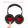 Pro Studio DJ Wired Over Ear Headphone Memory Foam Earmuffs