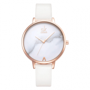 Marble Stone Texture Leather Watch