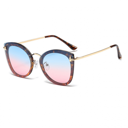 Polycarbonate Fashion Cat Eye Sunglasses