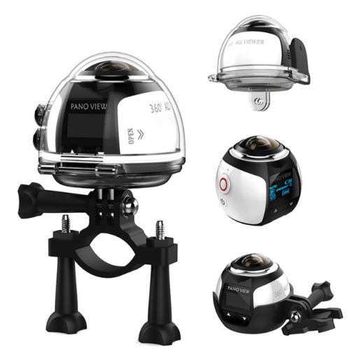 360 Degree 4K Sports Video Camera and Accessories