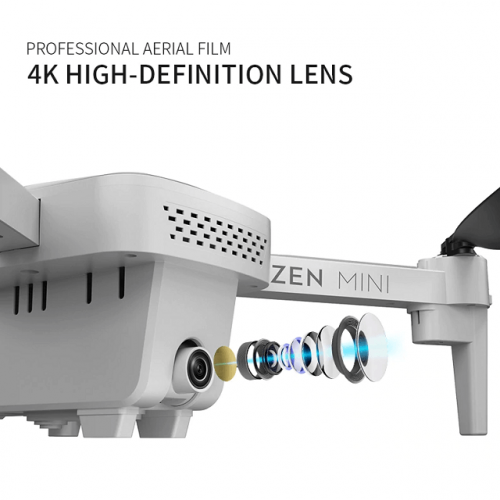 4K HD GPS 200M Range Mini Drone with Video Camera - 4K Hi Def Lens