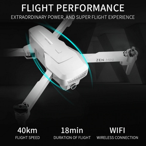 4K HD GPS Range Mini Drone with Video Camera - Flight Performance