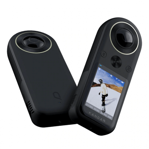 8K Pocket 360 VR Video Camera - Front and Back