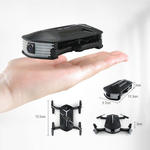 Foldable Pocket HD Video Camera Drone Dimension