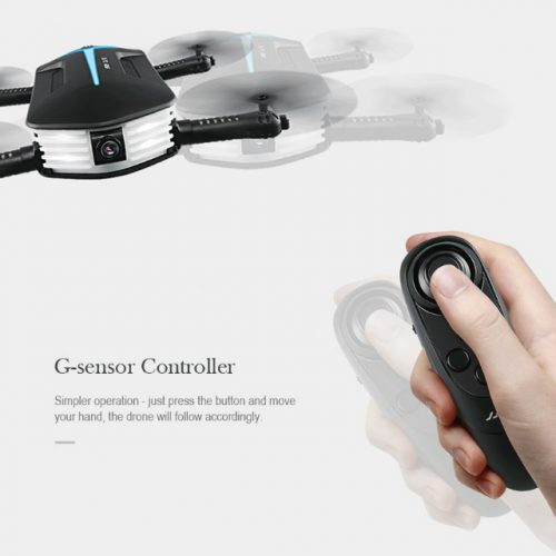 Foldable Pocket HD Video Camera Drone - G Sensor Controller