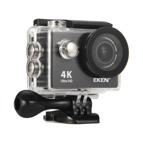 H9R 4K UHD Waterproof Action Video Camera - Front Side View