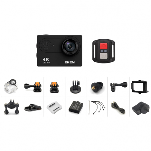H9R 4K UHD Waterproof Sports Action Video Camera Set