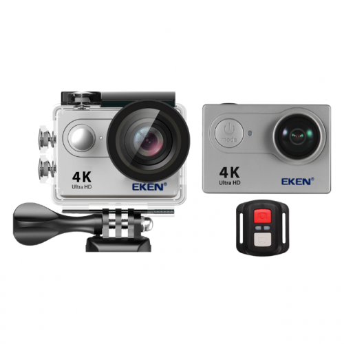 H9R 4K UHD Waterproof Sports Action Video Camera - Silver