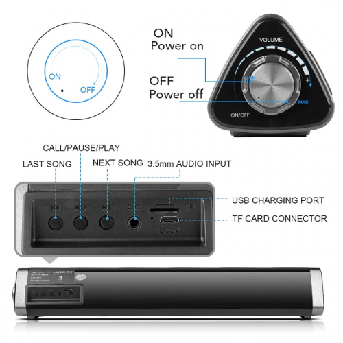 Home Theater Bluetooth TV Soundbar - Product Details