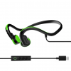 Open Ear Wired Bone Conduction Headphones - Green