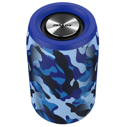 Round Bluetooth Outdoor Speaker - Blue