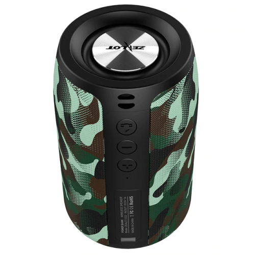 Round Bluetooth Outdoor Speaker - Camouflage