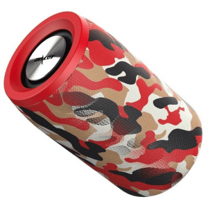 Round Bluetooth Outdoor Speaker - Red