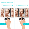 22 LED Lights Tri-Fold Makeup Mirror - On Off