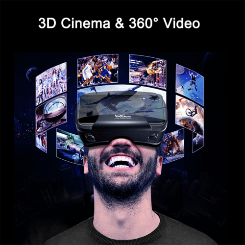 3D Virtual Reality Glasses - Cinematic and 360 Video