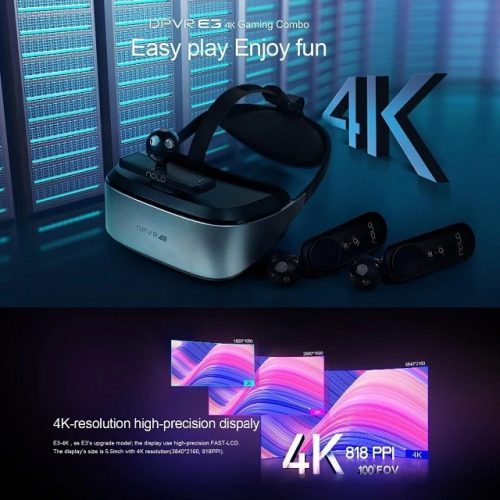 Dee Poon 4K Pro Virtual Reality Headset - Display 1