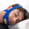 Irritate Free Breathable Blue Neoprene Anti Snoring Chin Strap