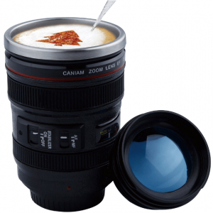 Camera Lens Novelty Coffee Mug