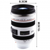 Camera Lens Novelty White Coffee Mug - Dimension