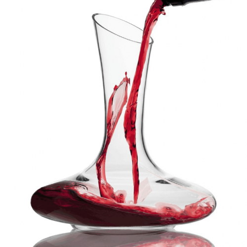 Elegant 1.5L Crystal Glass Wine Decanter