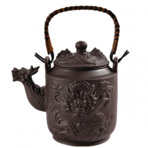 Dragon Art Traditional Chinese Purple Clay Teapot - 750ml
