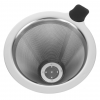 Drip Coffee Maker - Top View Stainless Steel Filter