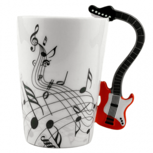 Electric Guitar Novelty Coffee Mug