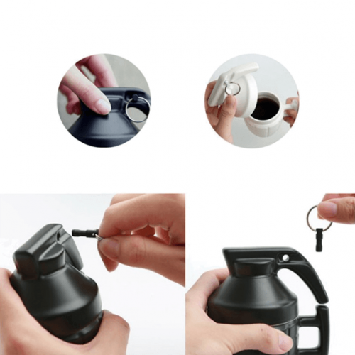 Novelty Grenade Coffee Mug Features