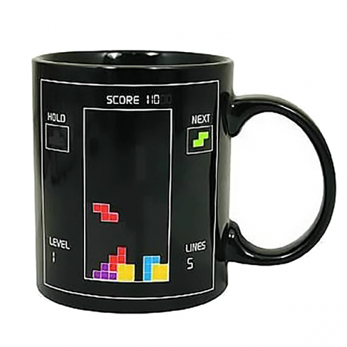 Retro Tetris Coffee Mug - Before Hot Water
