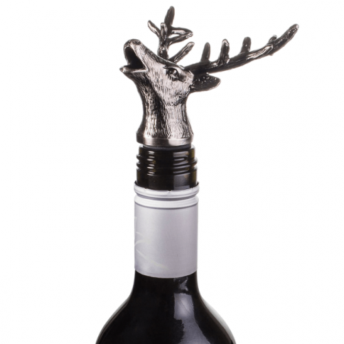 Stainless Steel Deer Stag Head Wine Aerator