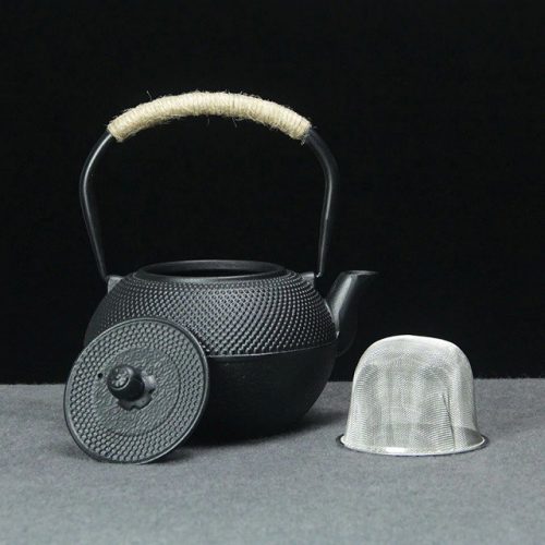 Vintage Japanese Cast Iron Teapot - Display 5