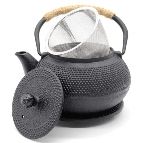 Vintage Japanese Cast Iron Teapot - Filter