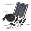 LED Solar Powered Water Fountain with Remote - Item Detail