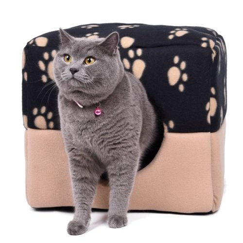 Multifunctional Super Soft Luxury Cat Bed - Display