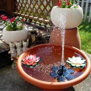 Solar Water Fountains