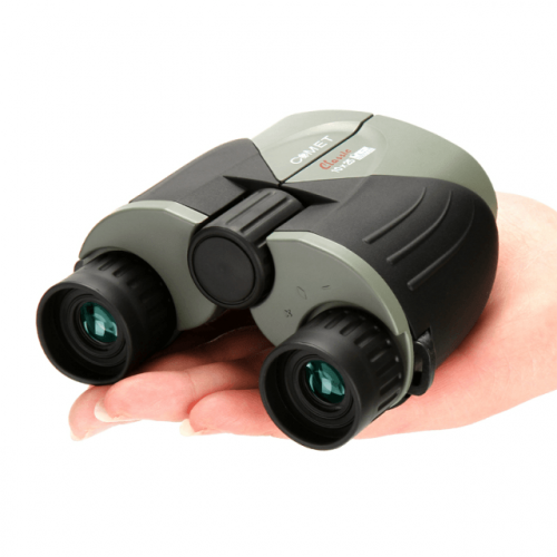 10x25 High Definition Compact Binoculars - Hand Display