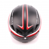 Aerodynamic Ventilated Bicycle Helmet with Visor - Top View