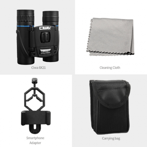 HD Pro Low Light Night Vision Binoculars - Accessories