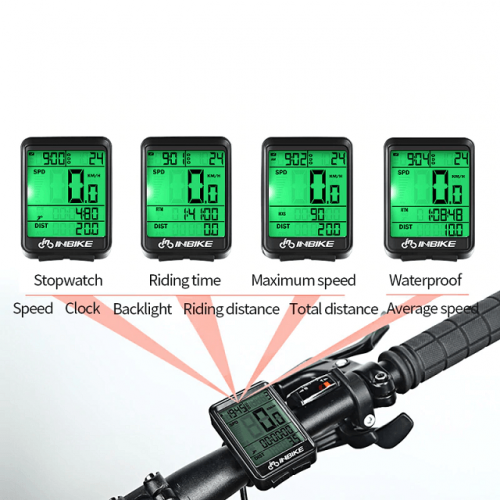 LCD Wireless Bike Speedometer Odometer - Product Functions